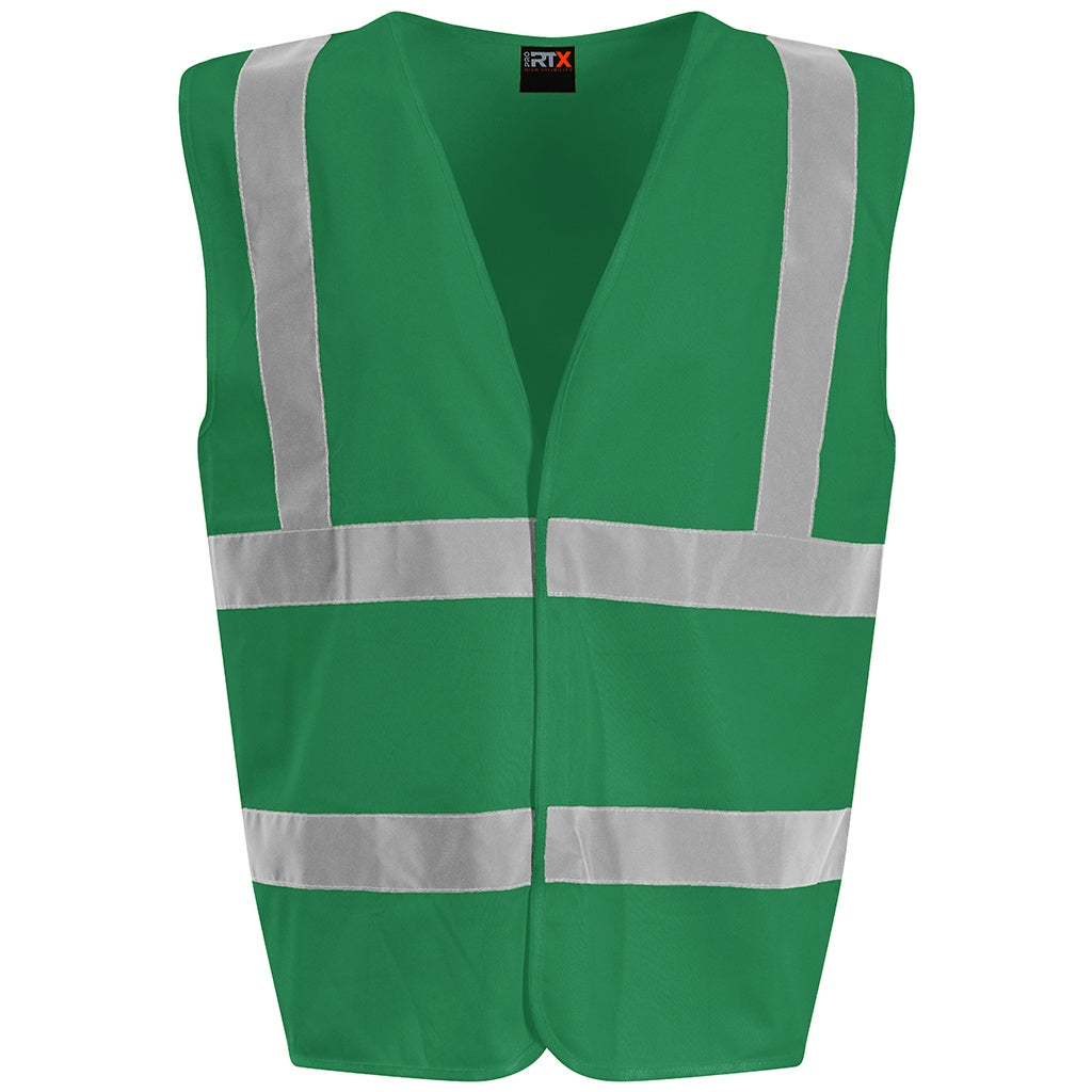 Kelly Green - Front - PRO RTX High Visibility Unisex Waistcoat