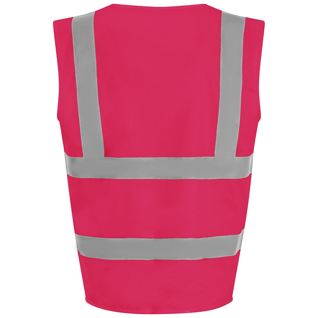 Pink - Back - PRO RTX High Visibility Unisex Waistcoat