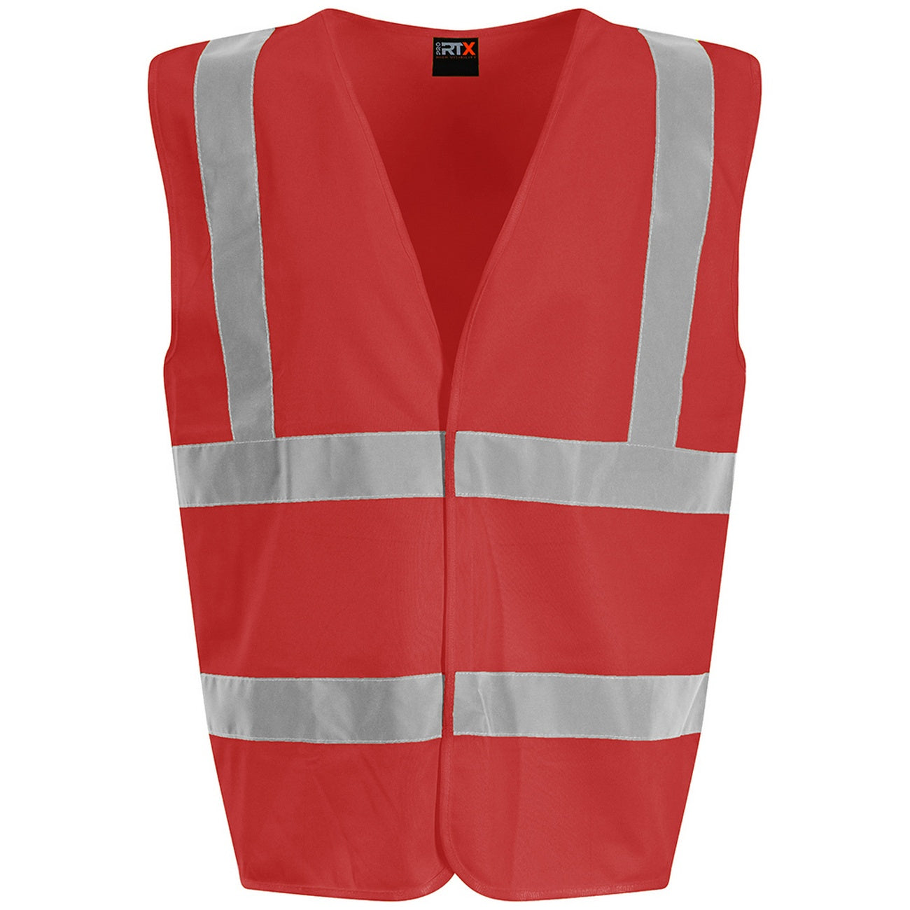 Red - Front - PRO RTX High Visibility Unisex Waistcoat