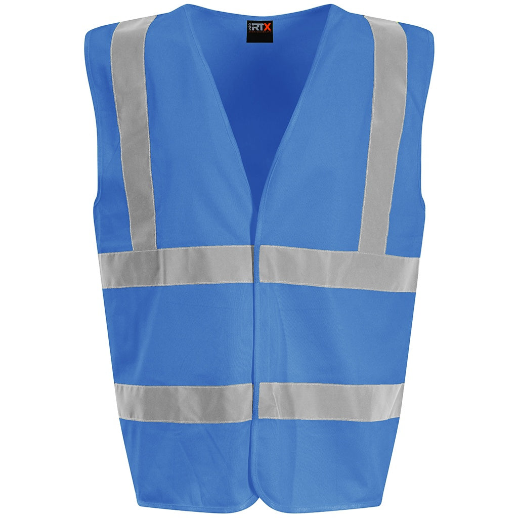 Royal Blue - Front - PRO RTX High Visibility Unisex Waistcoat