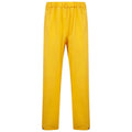 Yellow - Front - Splashmacs Unisex Adults Waterproof Rain Trousers