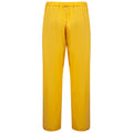 Yellow - Back - Splashmacs Unisex Adults Waterproof Rain Trousers