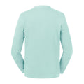 Aqua - Back - Russell Unisex Adults Pure Organic Reversible Sweatshirt