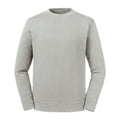 Stone - Front - Russell Unisex Adults Pure Organic Reversible Sweatshirt
