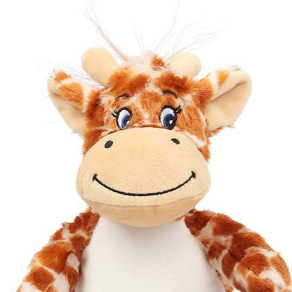 Brown Giraffe - Back - Mumbles Childrens-Kids Printme Mini Animals