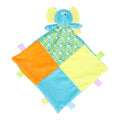 Multicoloured - Front - Mumbles Babies Elephant Comforter with Rattle