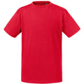 Classic Red - Front - Russell Kids-Childrens Pure Organic T-Shirt