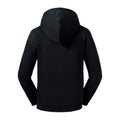 Black - Back - Russell Kids-Childrens Authentic Zip Hooded Sweatshirt