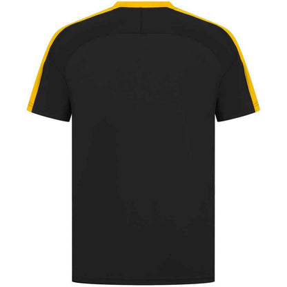 Black-Gold - Back - Finden and Hales Unisex Team T-Shirt