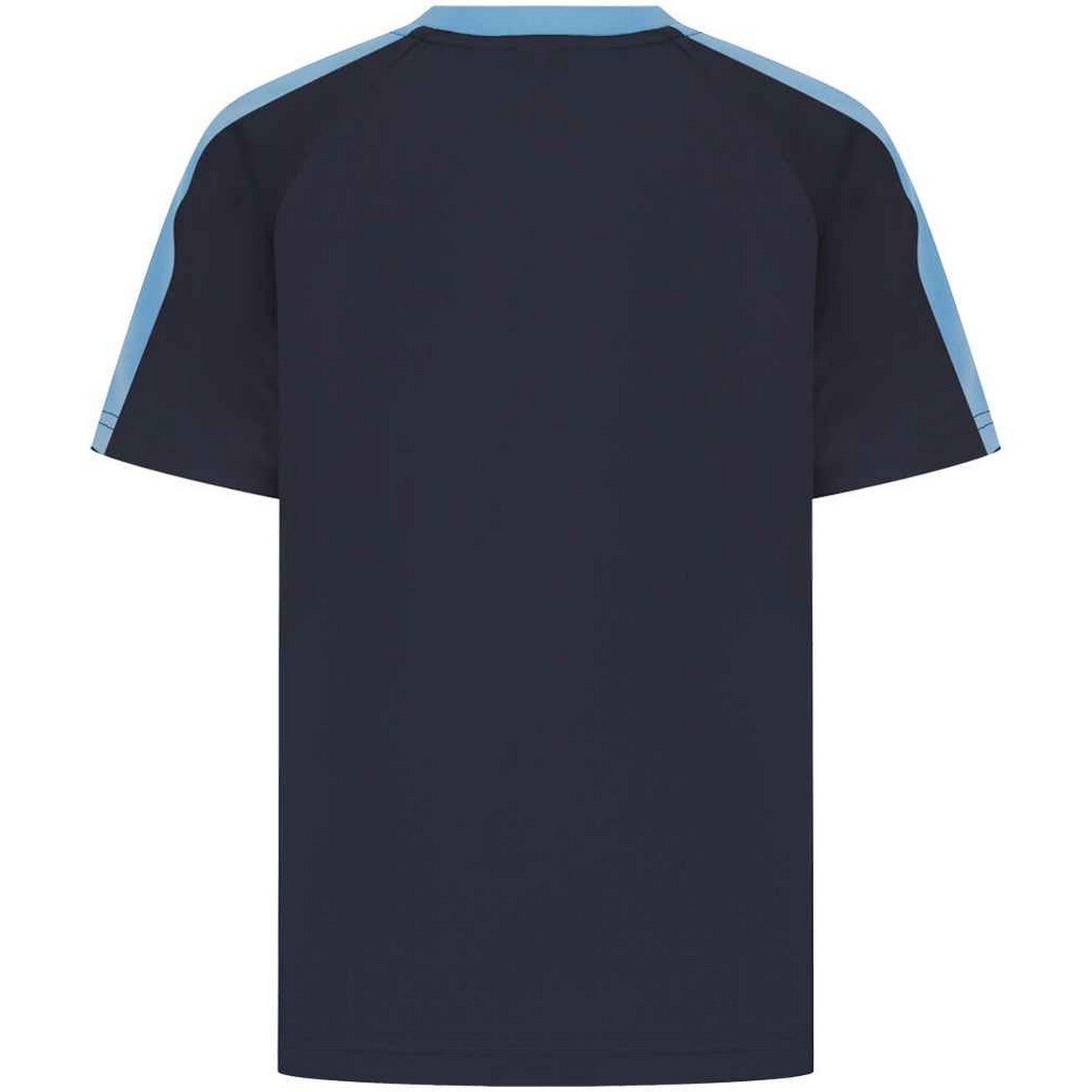 Navy-Sky Blue - Back - Finden and Hales Unisex Team T-Shirt