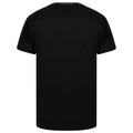 Black-Gunmetal - Back - Finden and Hales Unisex Team T-Shirt