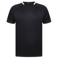 Navy-White - Front - Finden and Hales Unisex Team T-Shirt