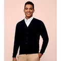 Black - Lifestyle - SOLS Mens Golden V Neck Cardigan