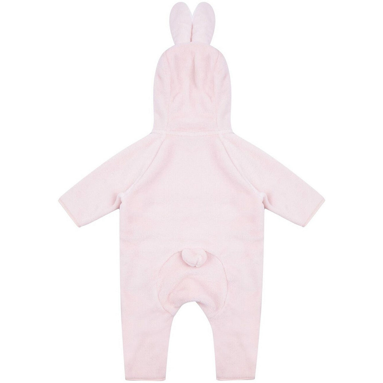 Pink - Back - Larkwood Babies Rabbit Design All In One