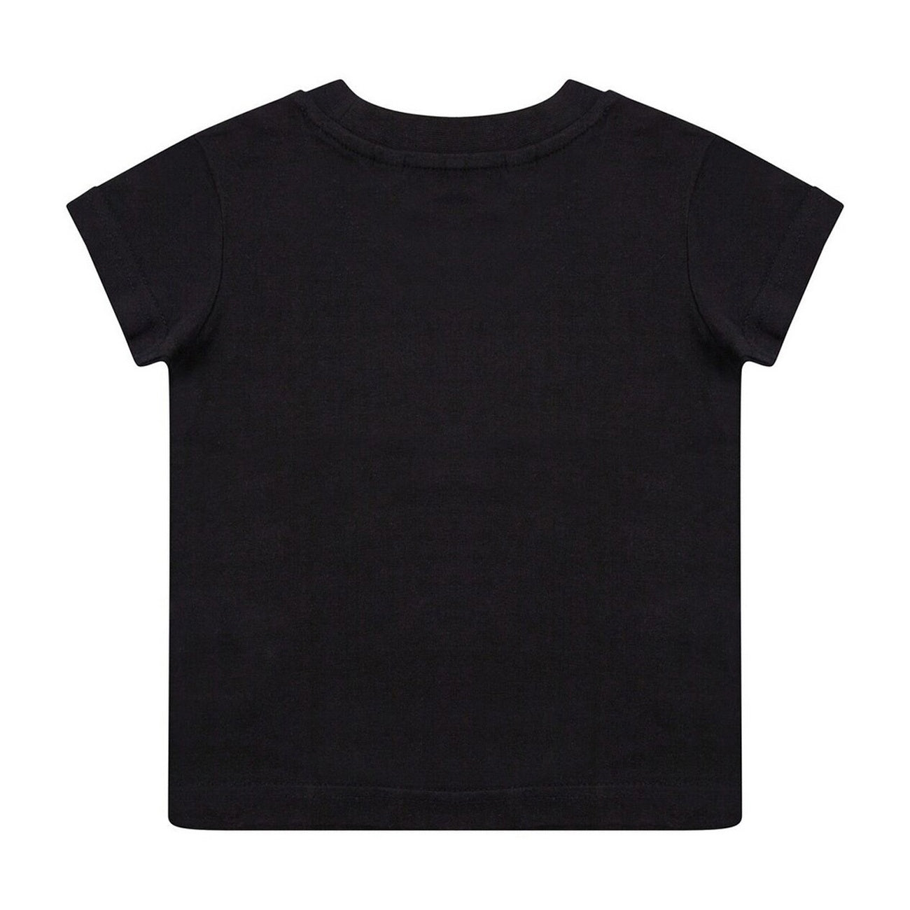 Black - Back - Larkwood Babies Organic T-Shirt