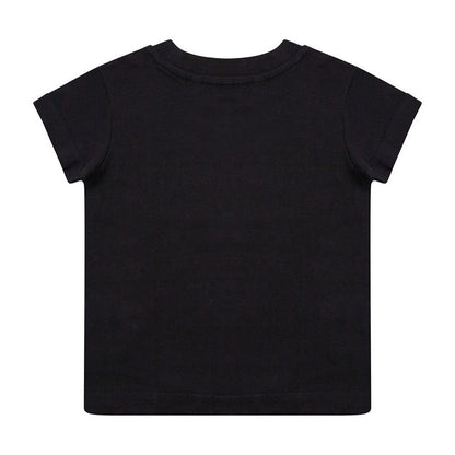 Black - Back - Larkwood Babies Organic T-Shirt