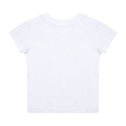 White - Back - Larkwood Babies Organic T-Shirt