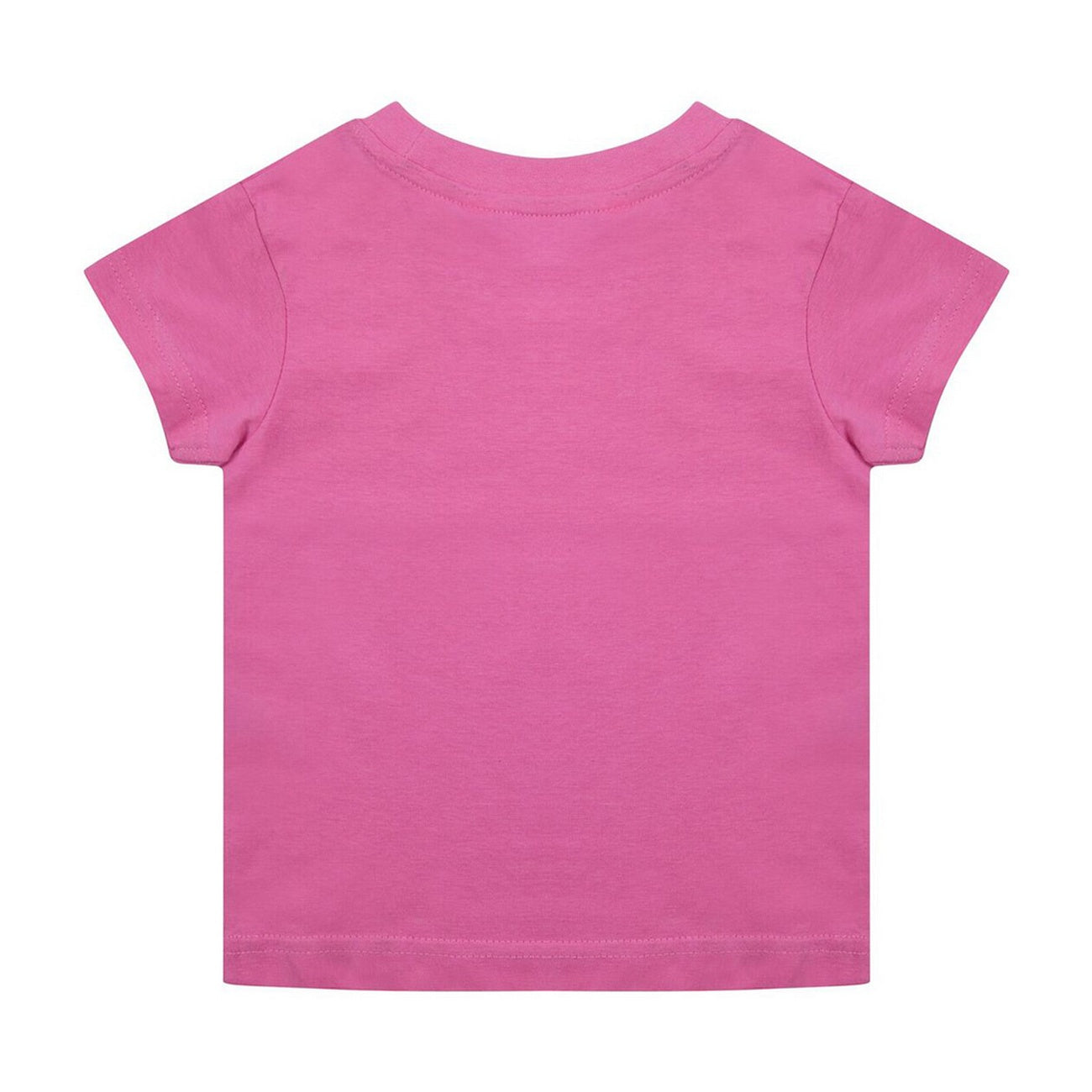 Bright Pink - Back - Larkwood Babies Organic T-Shirt