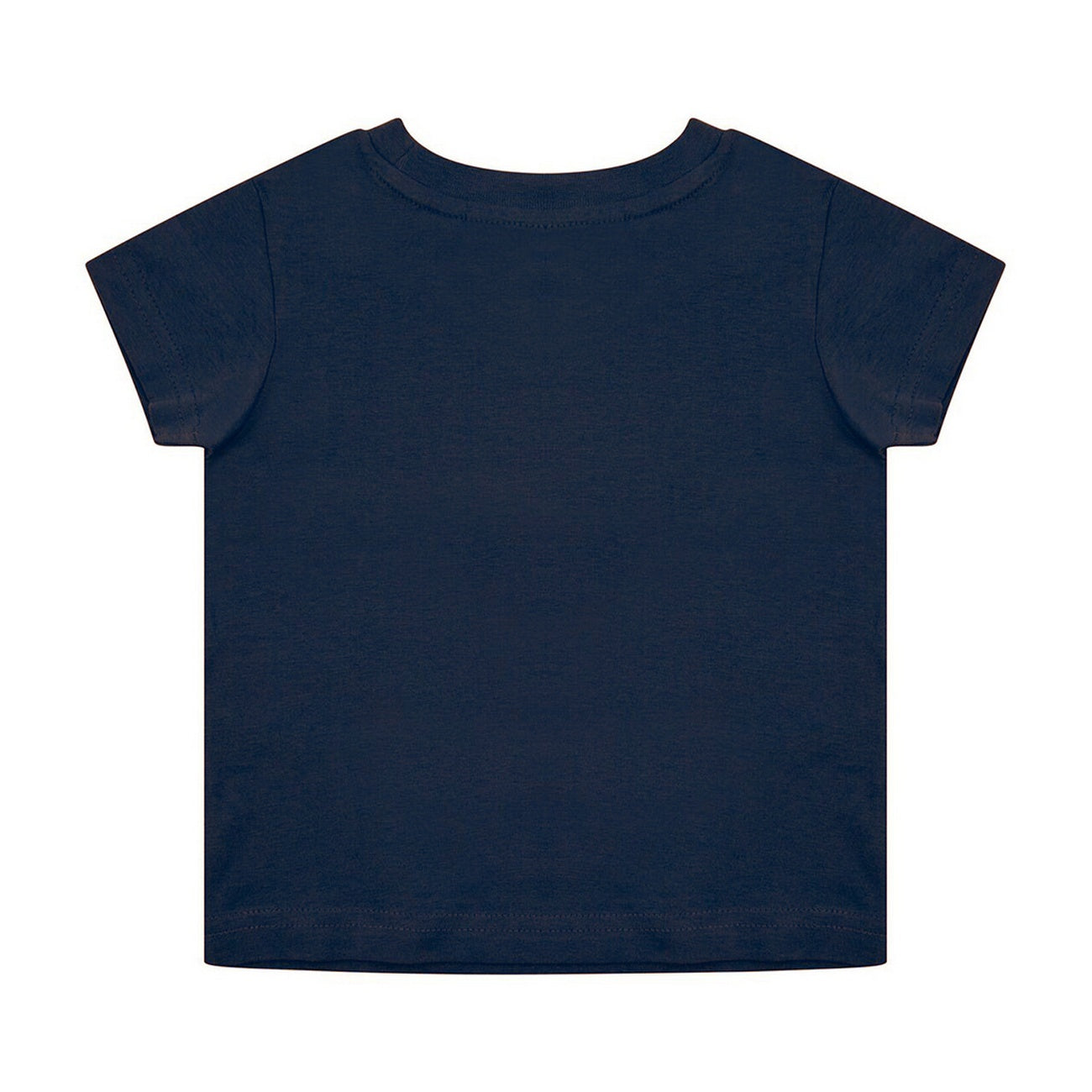 Navy - Back - Larkwood Babies Organic T-Shirt