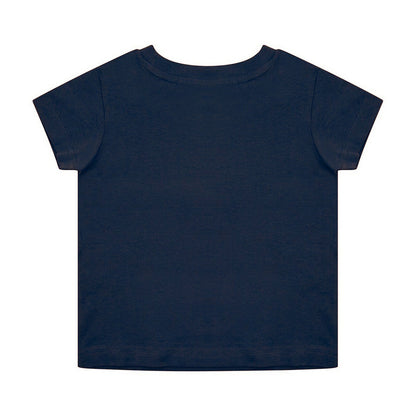 Navy - Back - Larkwood Babies Organic T-Shirt