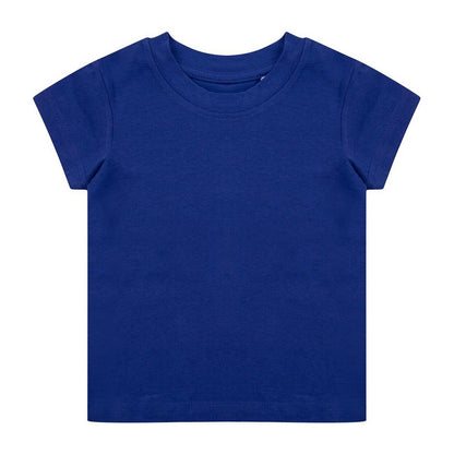 Royal Blue - Front - Larkwood Babies Organic T-Shirt