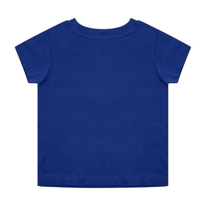 Royal Blue - Back - Larkwood Babies Organic T-Shirt