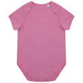 Bright Pink - Front - Larkwood Babies Organic Bodysuit