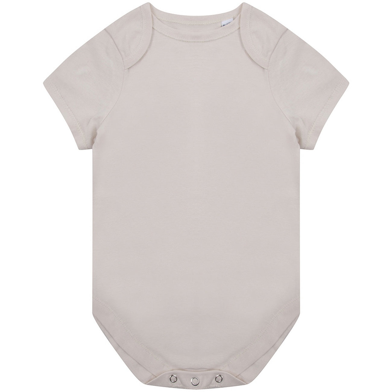 Natural - Front - Larkwood Babies Organic Bodysuit
