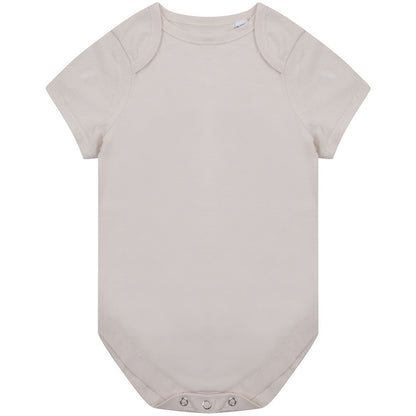 Natural - Front - Larkwood Babies Organic Bodysuit
