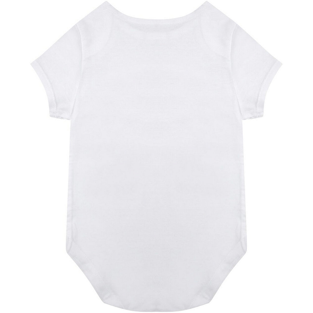 White - Back - Larkwood Babies Organic Bodysuit