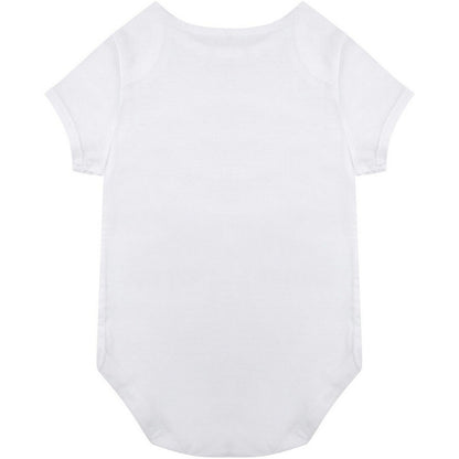 White - Back - Larkwood Babies Organic Bodysuit