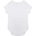 White - Back - Larkwood Babies Organic Bodysuit