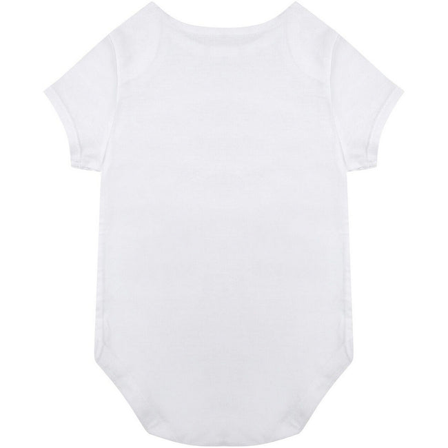 White - Back - Larkwood Babies Organic Bodysuit