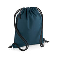 Petrol - Front - BagBase Unisex Recycled Gymsac