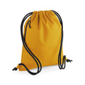 Mustard - Front - BagBase Unisex Recycled Gymsac