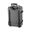Grey Marl - Back - BagBase Unisex Escape Carry-On Wheelie Bag