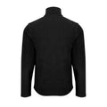 Black - Back - Regatta Mens Honestly Made Recycled Fleece Jacket