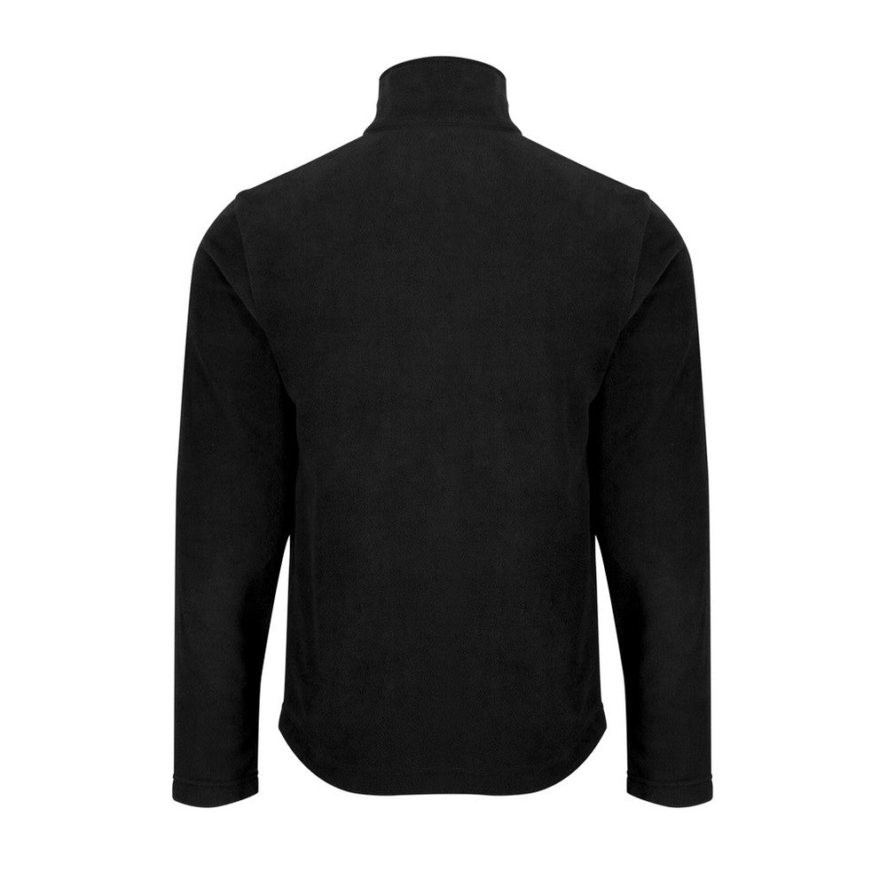 Black - Back - Regatta Mens Honestly Made Recycled Fleece Jacket