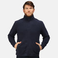 Dark Navy - Back - Regatta Professional Mens Classic Micro Fleece Jacket