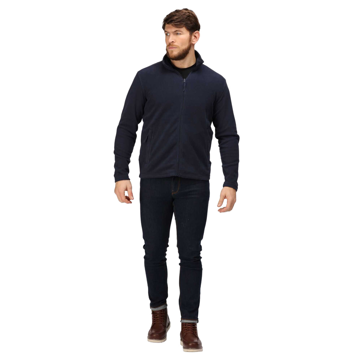 Dark Navy - Lifestyle - Regatta Professional Mens Classic Micro Fleece Jacket