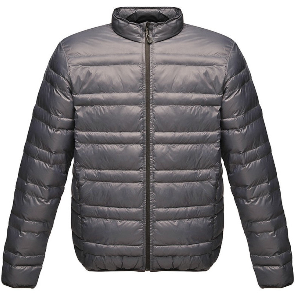 Seal Grey-Black - Front - Regatta Professional Mens Firedown Insulated Jacket