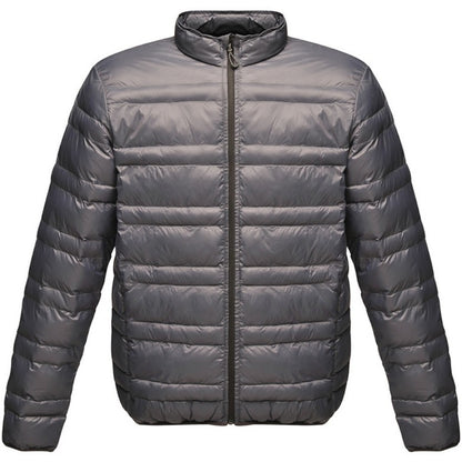 Seal Grey-Black - Front - Regatta Professional Mens Firedown Insulated Jacket