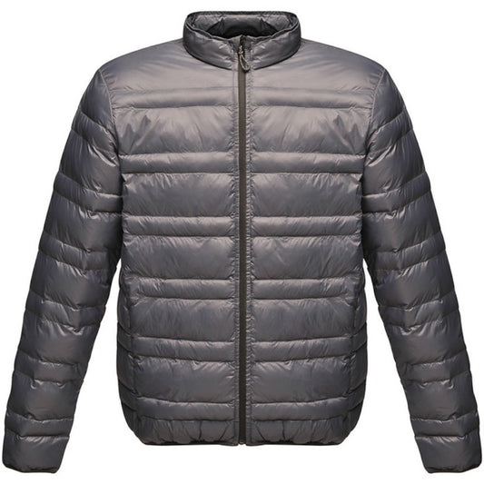 Seal Grey-Black - Front - Regatta Professional Mens Firedown Insulated Jacket