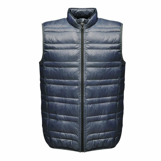 Seal Grey-Black - Front - Regatta Professional Mens Firedown Insulated Bodywarmer