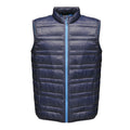 Navy-French Blue - Front - Regatta Professional Mens Firedown Insulated Bodywarmer