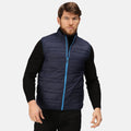 Navy-French Blue - Lifestyle - Regatta Professional Mens Firedown Insulated Bodywarmer