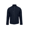 Navy - Front - Regatta Professional Mens Honestly Made Recycled Soft Shell Jacket