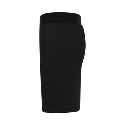 Black-Black - Side - SF Minni Kids-Childrens Unisex Fashion Cycling Shorts