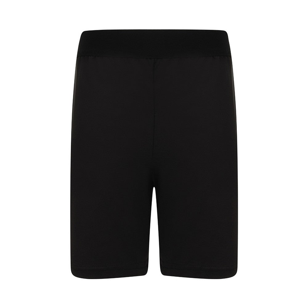 Black-Black - Front - SF Minni Kids-Childrens Unisex Fashion Cycling Shorts