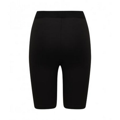 Black-Black - Back - SF Ladies-Womens Fashion Cycling Shorts